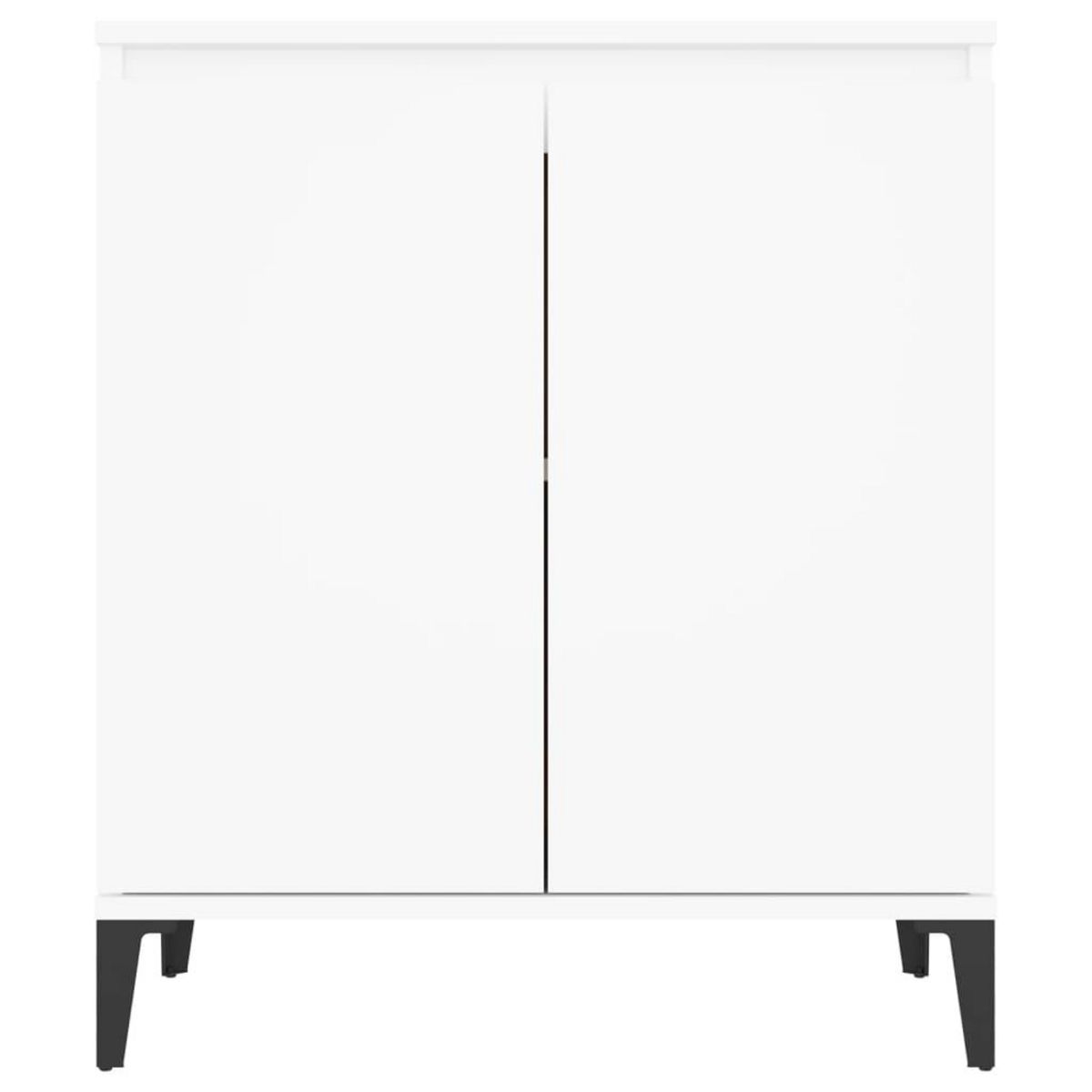 VIDAXL Buffet blanc 60x35x70 cm bois d'ingenierie