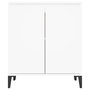 Voir la diapositive 5 : VIDAXL Buffet blanc 60x35x70 cm bois d'ingenierie