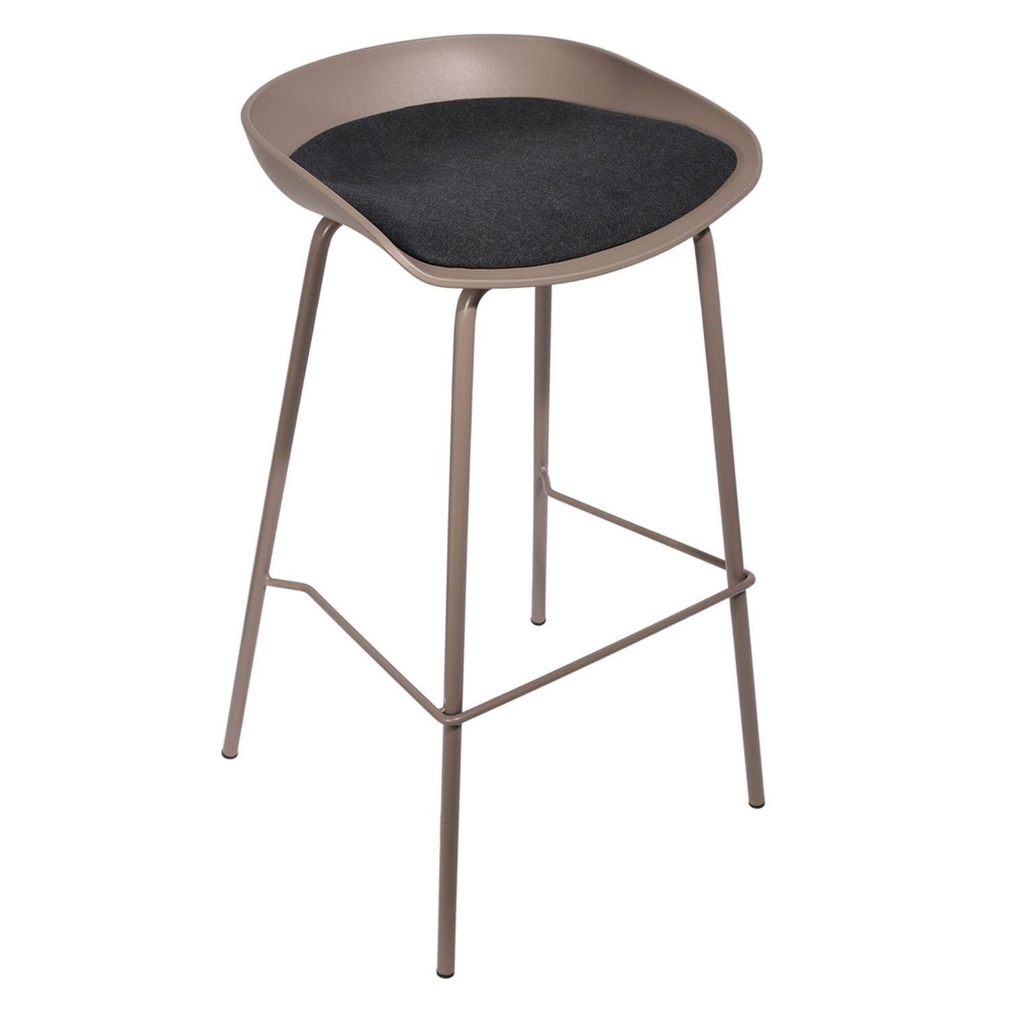 Voir la diapositive 1 : The Home Deco Factory Tabouret de bar design hella - h. 84 cm
