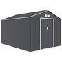 Voir la diapositive 1 : Habitat et Jardin Abri de jardin métal  Vegas - 15 m² - Gris