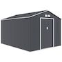 Voir la diapositive 1 : Habitat et Jardin Abri de jardin métal  Vegas - 15 m² - Gris