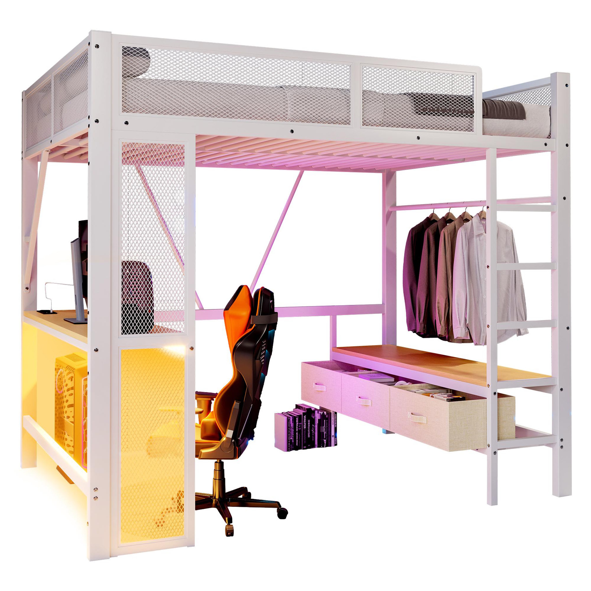 Voir la diapositive 1 : MERAX Lit mezzanine
