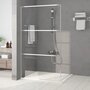 Voir la diapositive 1 : VIDAXL Paroi de douche Argente 115x195 cm Verre ESG transparent