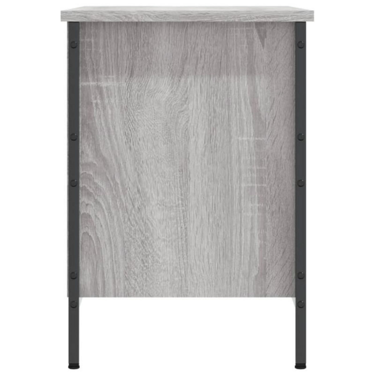 VIDAXL Armoire à chaussures sonoma gris 69x35x50 cm bois d ingénierie
