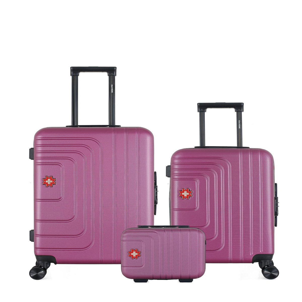 SWISS KOPPER SWISS KOPPER - LOT DE 3 - Valises weekend, cabine et vanity RUTI