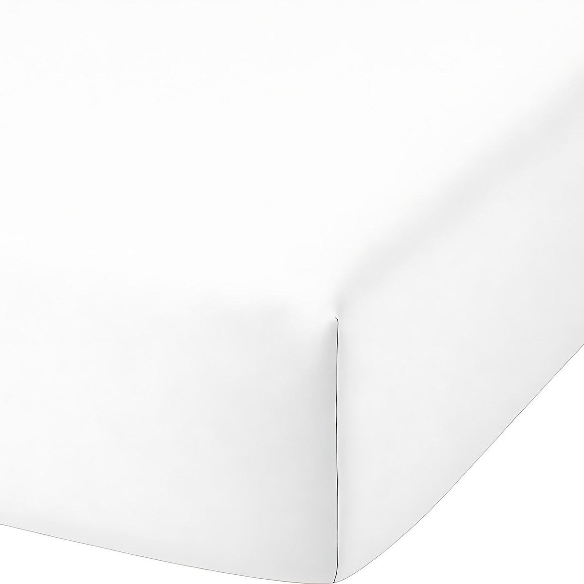 Home collection Drap housse de coton-bambou - bambou vert