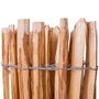 Voir la diapositive 3 : VIDAXL Cloture a piquets Bois de noisetier 90x500 cm