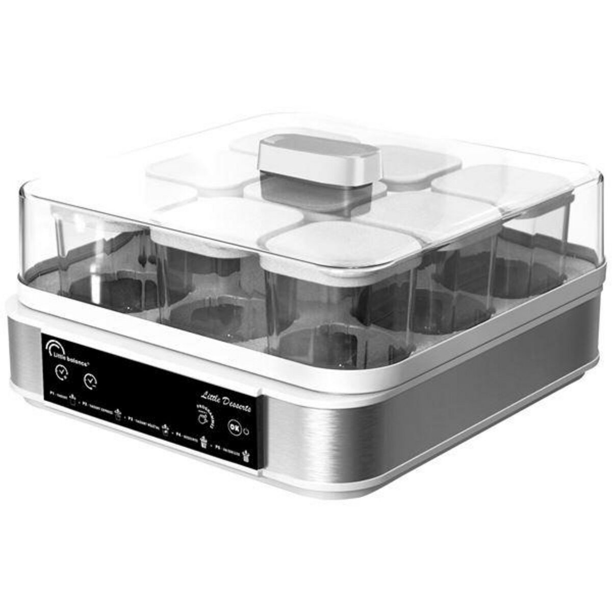 LITTLE BALANCE Yaourtière 9 pots 30w - 8448