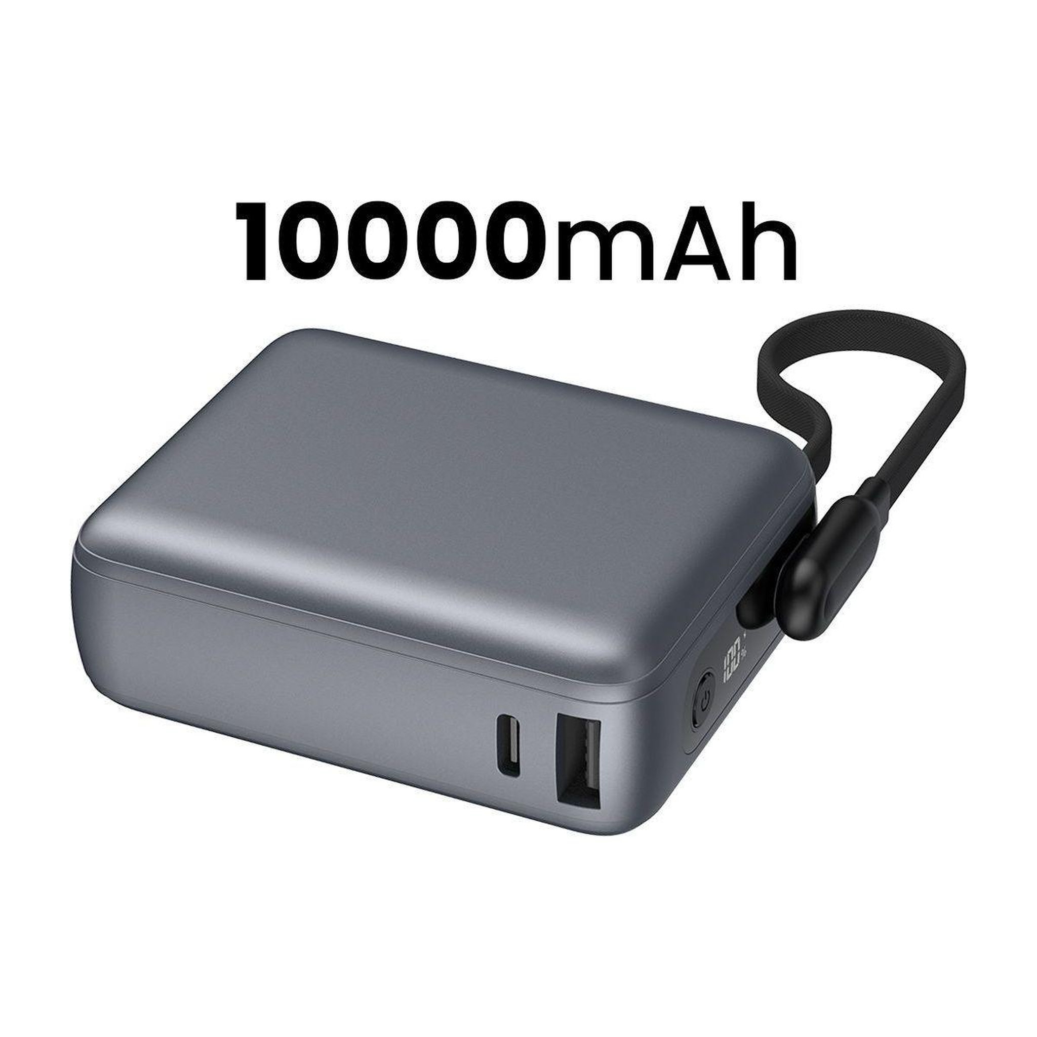 Voir la diapositive 4 : FORCE POWER Batterie externe 10000mah usb-a/usb-c + cable usb-c 30w