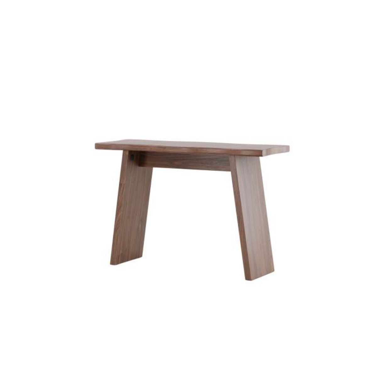 Paris Prix Console Design Courbé  Kirkenes  120cm Noyer