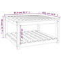 Voir la diapositive 6 : VIDAXL Table de jardin 82,5x82,5x45 cm bois massif de douglas