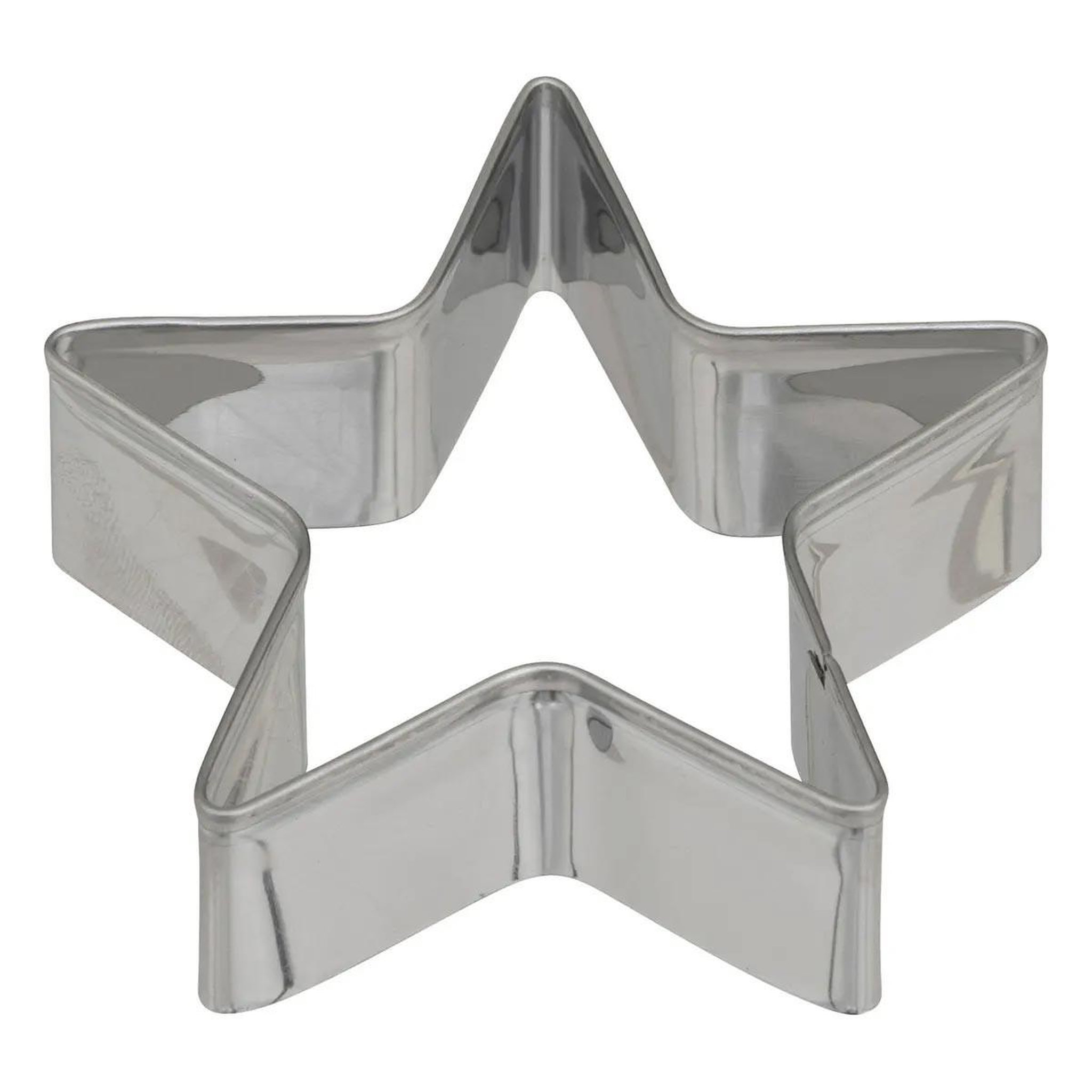 Voir la diapositive 5 : FIVE Lot de 5 emporte-pièces  étoile de noël  26cm argent