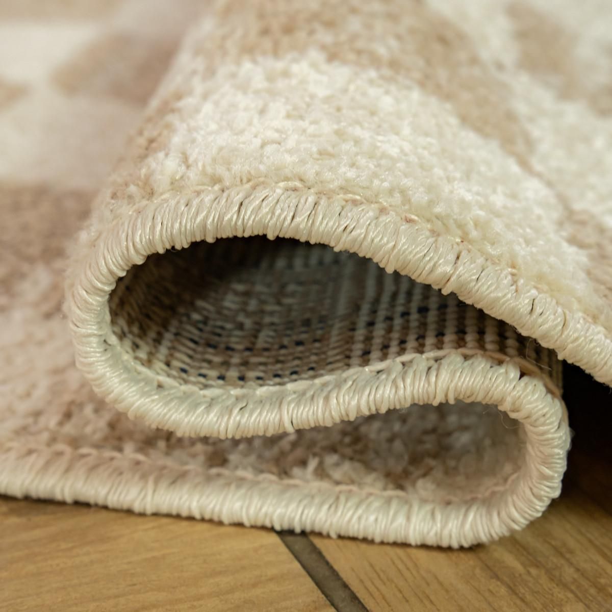 FUTURE HOME Tapis décoration d'intérieur damier 133x190cm