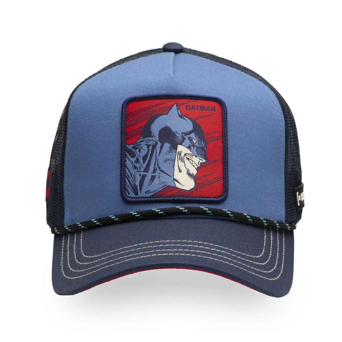 CAPSLAB Casquette trucker avec filet en sergé de coton DC Comics Bruce