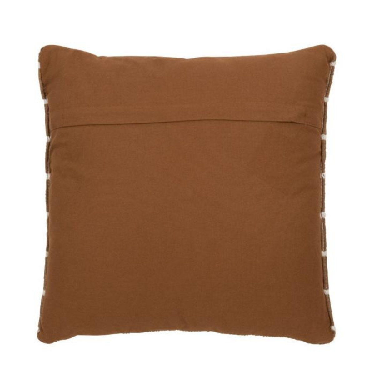 Paris Prix Coussin Déco  Traits  45x45cm Marron