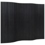 Voir la diapositive 2 : VIDAXL Cloison de separation noir 165x250 cm bambou