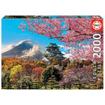 EDUCA Puzzle 2000 pcs Chateau d Osaka - Japon