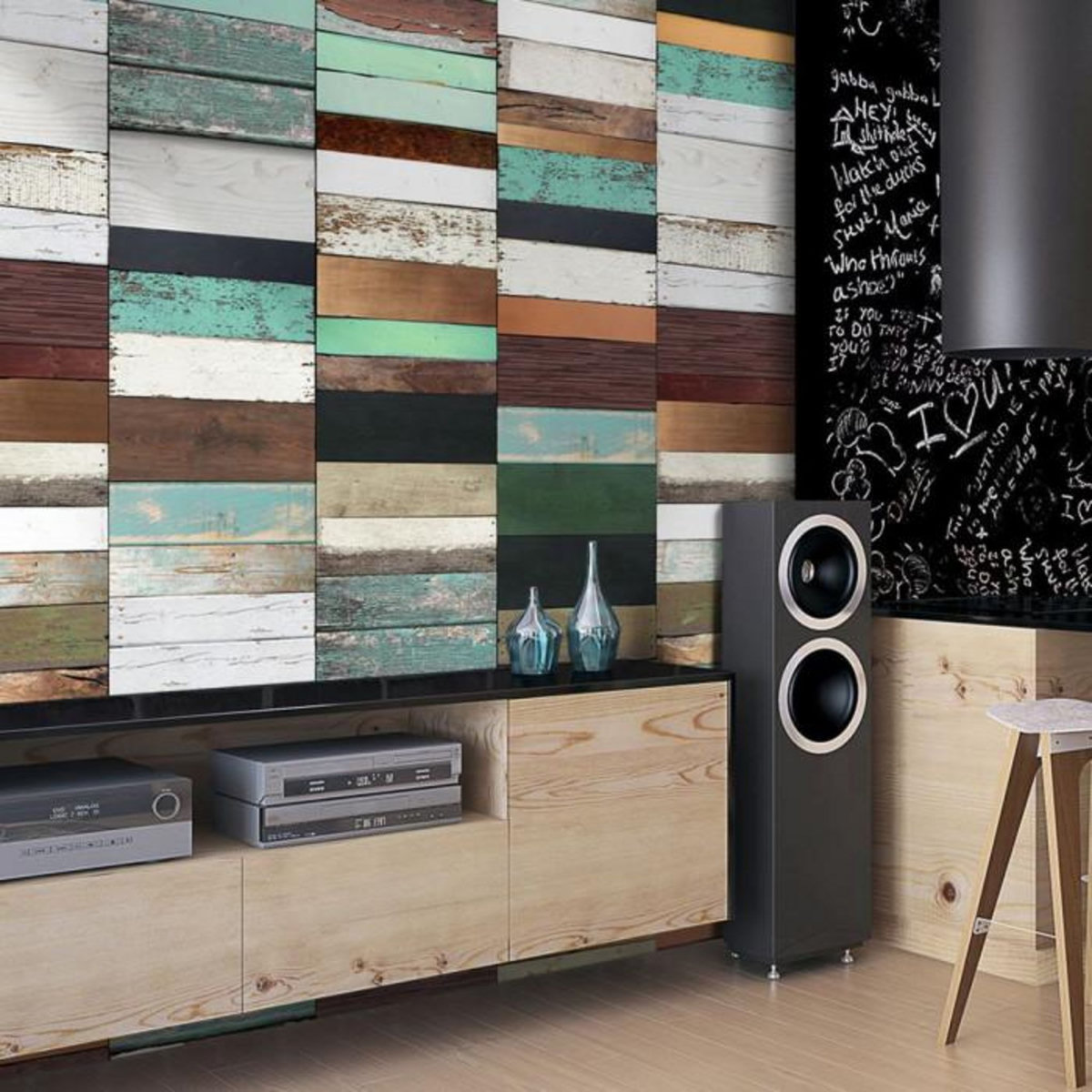 Paris Prix Papier Peint  Wooden Structure  50x1000cm