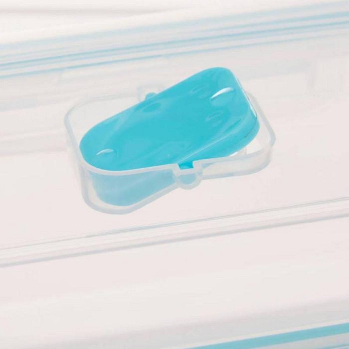 FIVE Lot de 7 Boîtes de Conservation  Blue  32cm Transparent