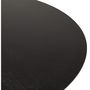 Voir la diapositive 3 : Paris Prix Table de Repas Design  Mescla  90cm Noir