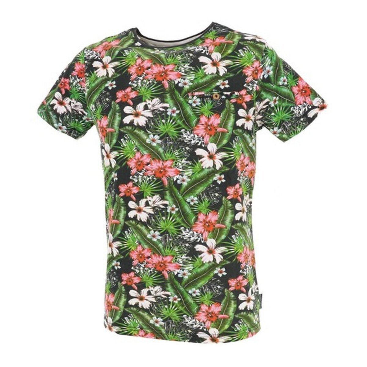 T shirt rose online fleur homme