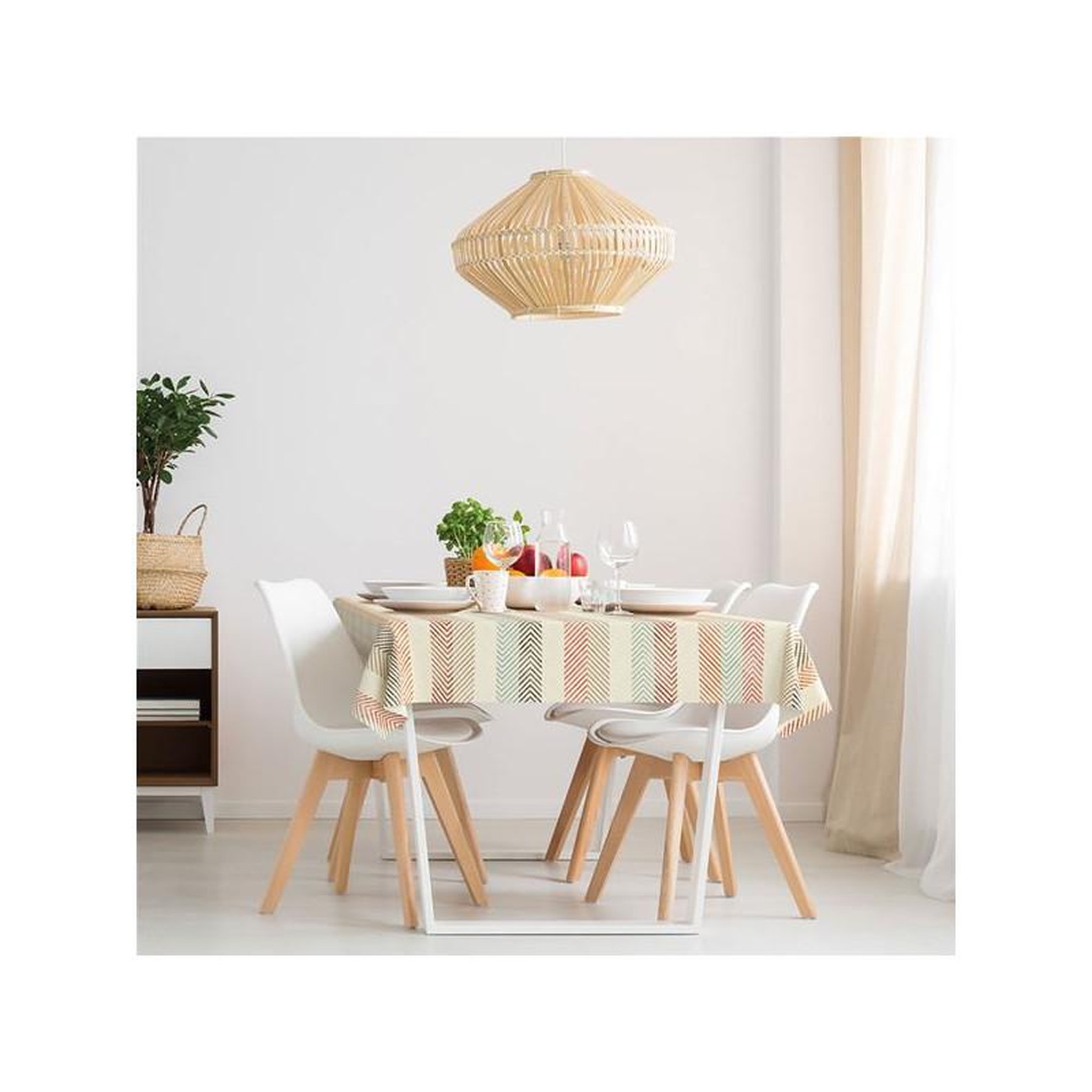 D-C-FIX NAPPE RONDE SANS PVC LULINA 140CM D-C-FIX - F2361112