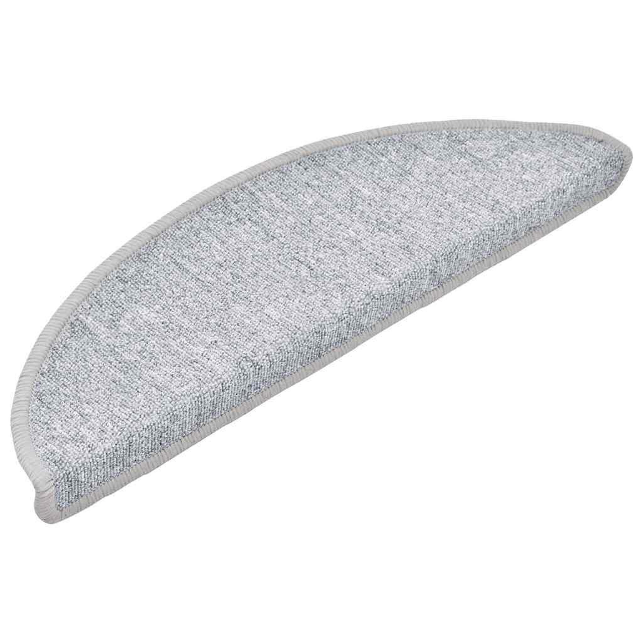 Voir la diapositive 2 : VIDAXL Tapis d'escalier 30 pcs gris clair 56x17x3 cm