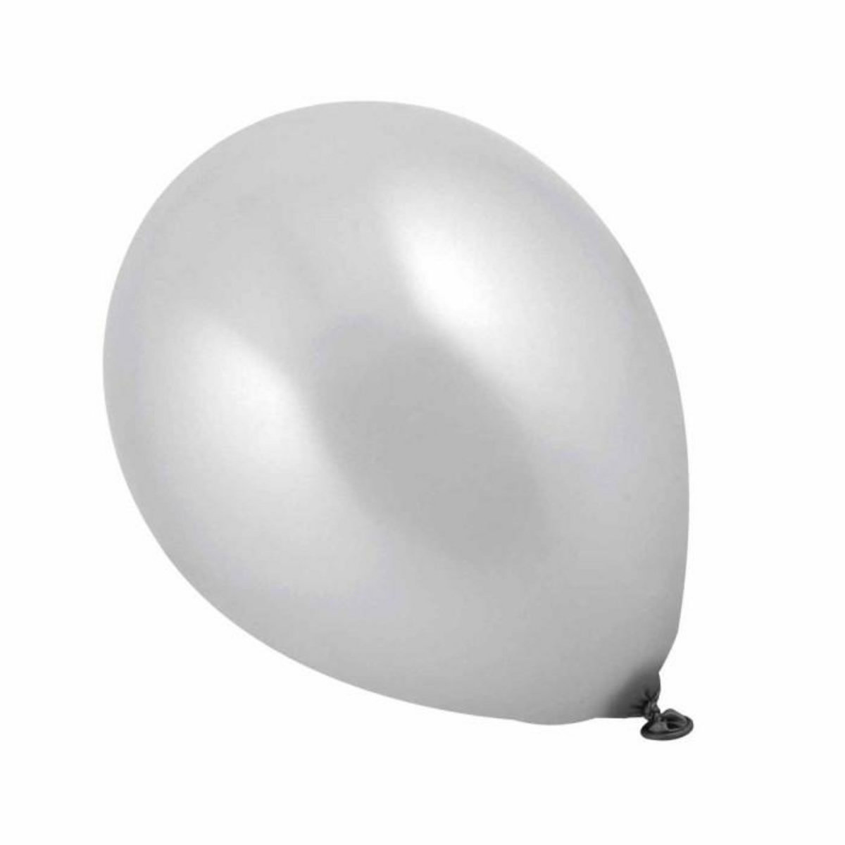 Paris Prix Lot de 10 Ballons Gonflables  Métallisés  30cm Argent