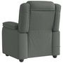 Voir la diapositive 5 : VIDAXL Fauteuil de massage inclinable Gris fonce Tissu
