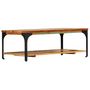 Voir la diapositive 3 : VIDAXL Table basse et etagere 100x60x35 cm Bois de recuperation solide