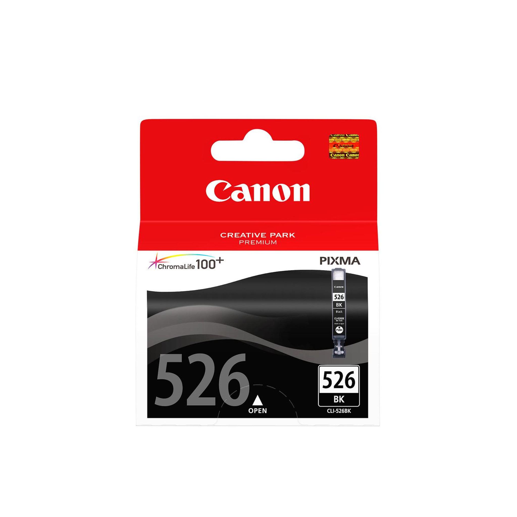Voir la diapositive 2 : Canon Cartouche imprimante CANON CLI 526 BK