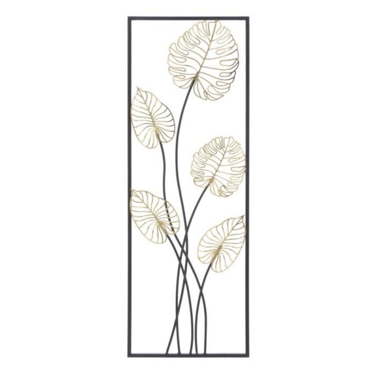 Paris Prix Décoration Murale Encadrée en Métal  Luxyb  90cm Multicolore