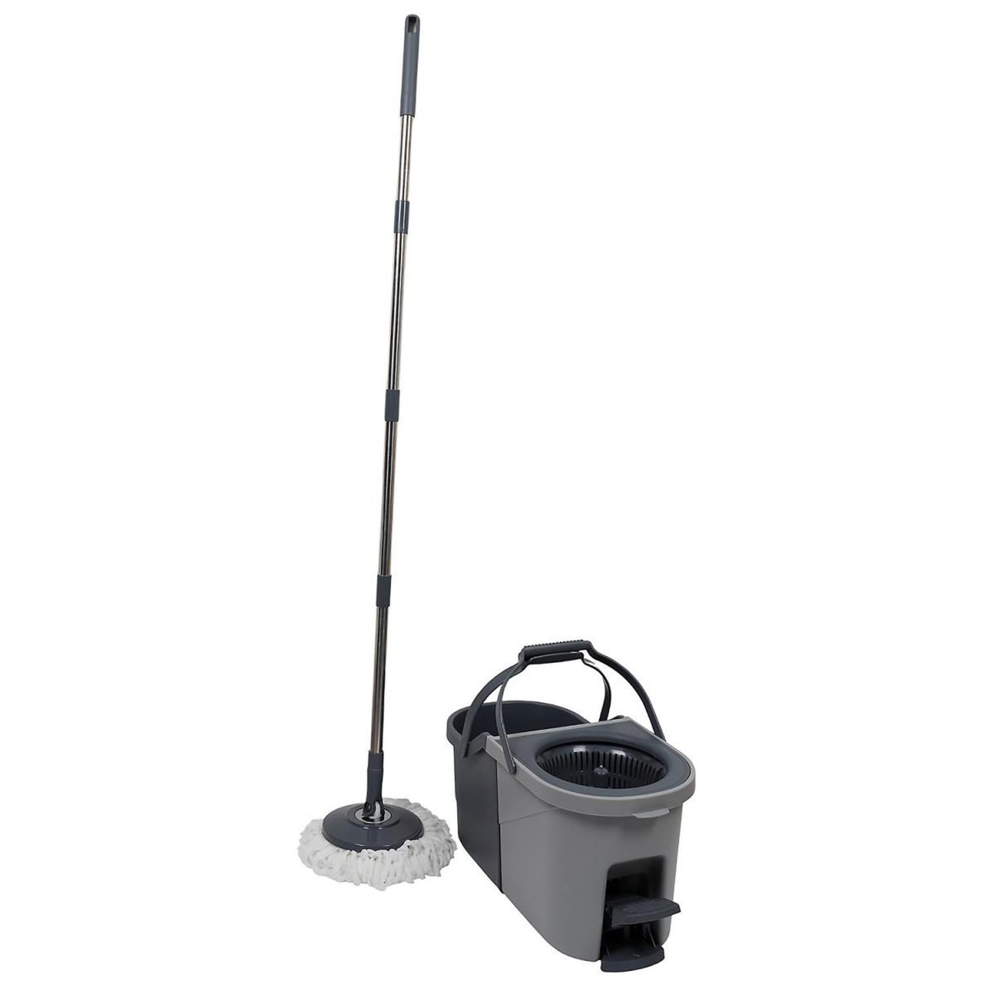 Voir la diapositive 2 : Je cherche une idee Seau essoreur & balai  easy  8,2l gris