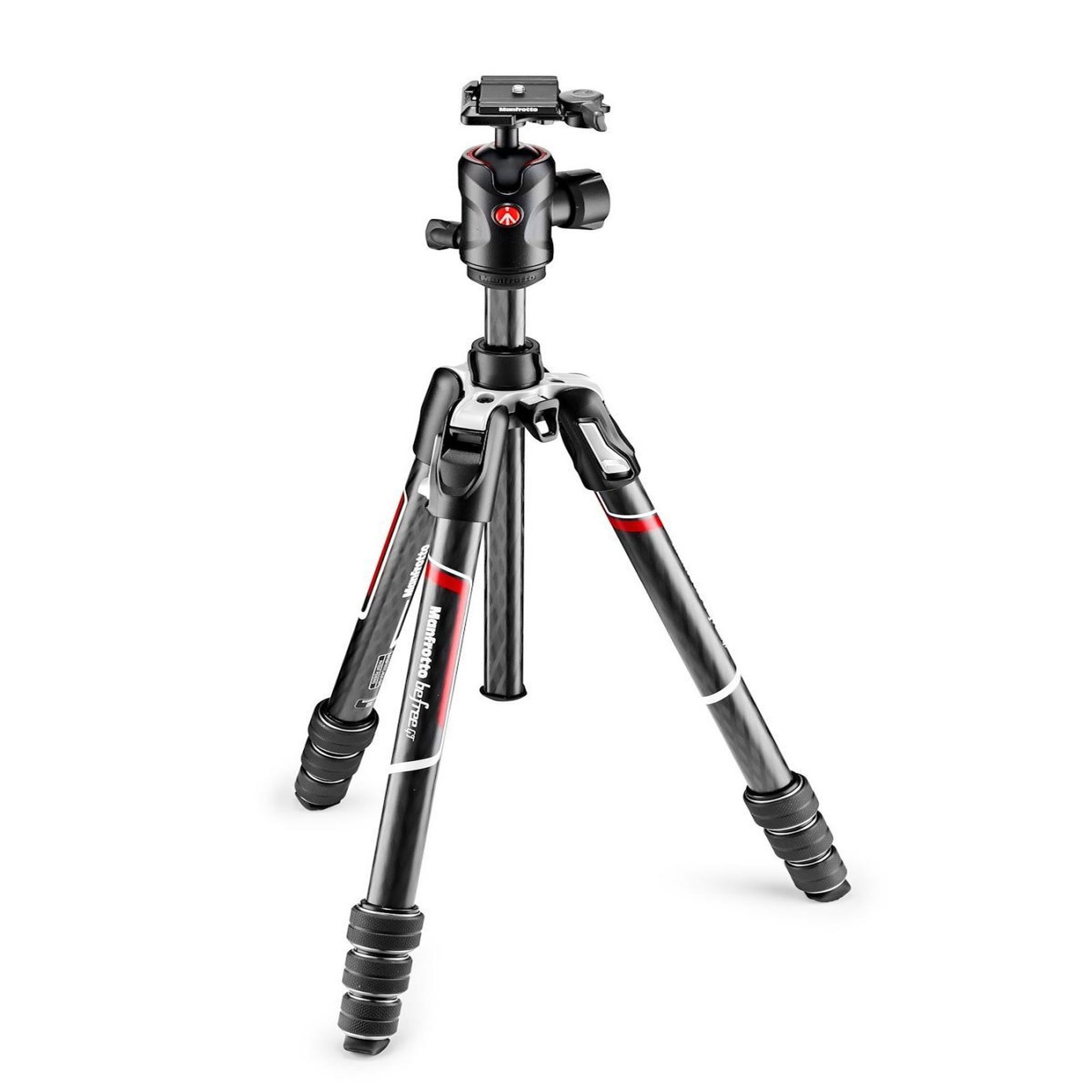 Voir la diapositive 2 : MANFROTTO Manfrotto mkbfrtc4gt-bh trépied caméscope portable 3 pieds noir, argent