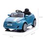 Voir la diapositive 4 : MILLY MALLY Voiture electrique Fiat 500e Bleu