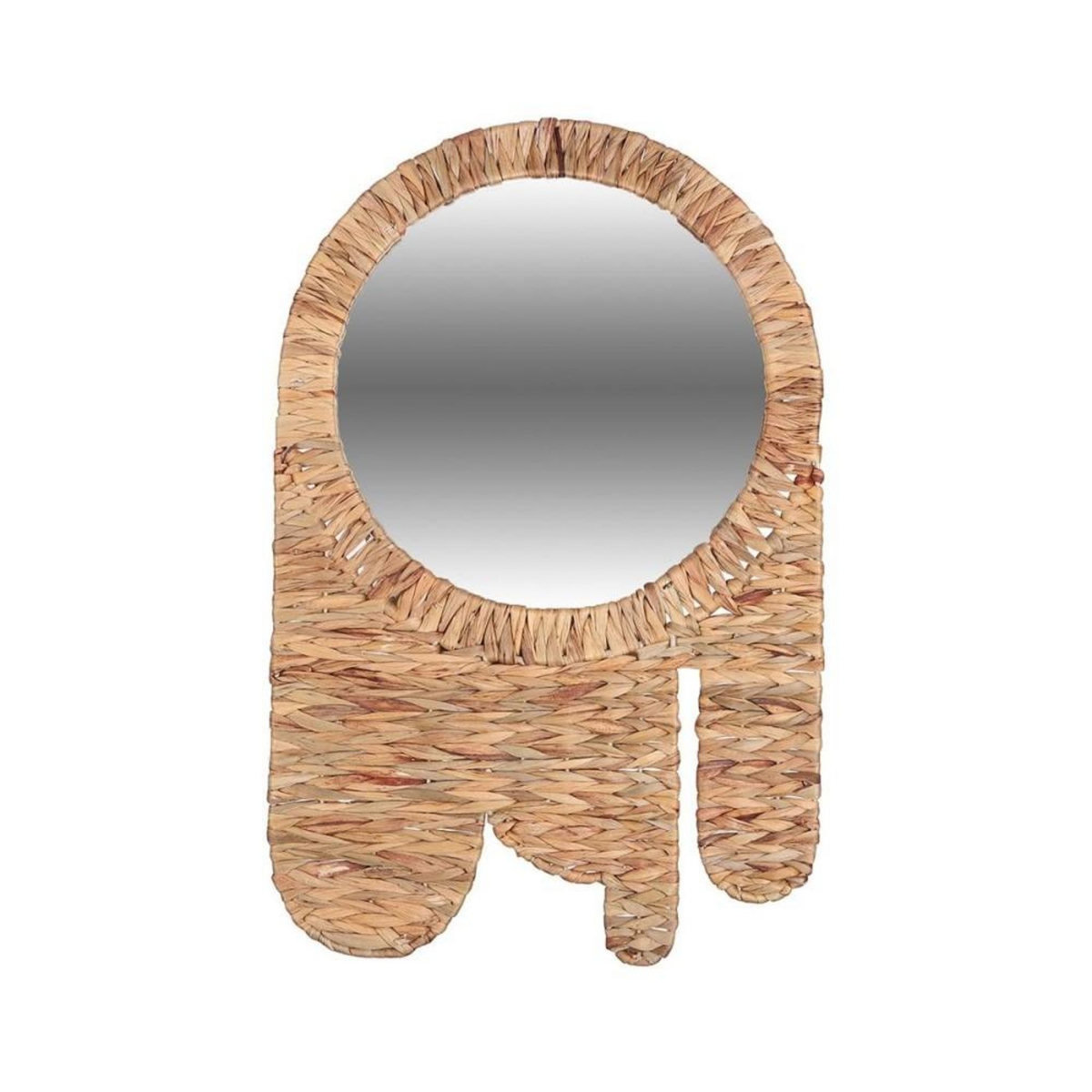 FORNORD Miroir boho jacinthe d'eau petit modèle