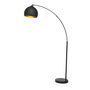 Voir la diapositive 2 : ATMOSPHERA Lampadaire en métal Contempo Chic - H. 175 cm - Noir