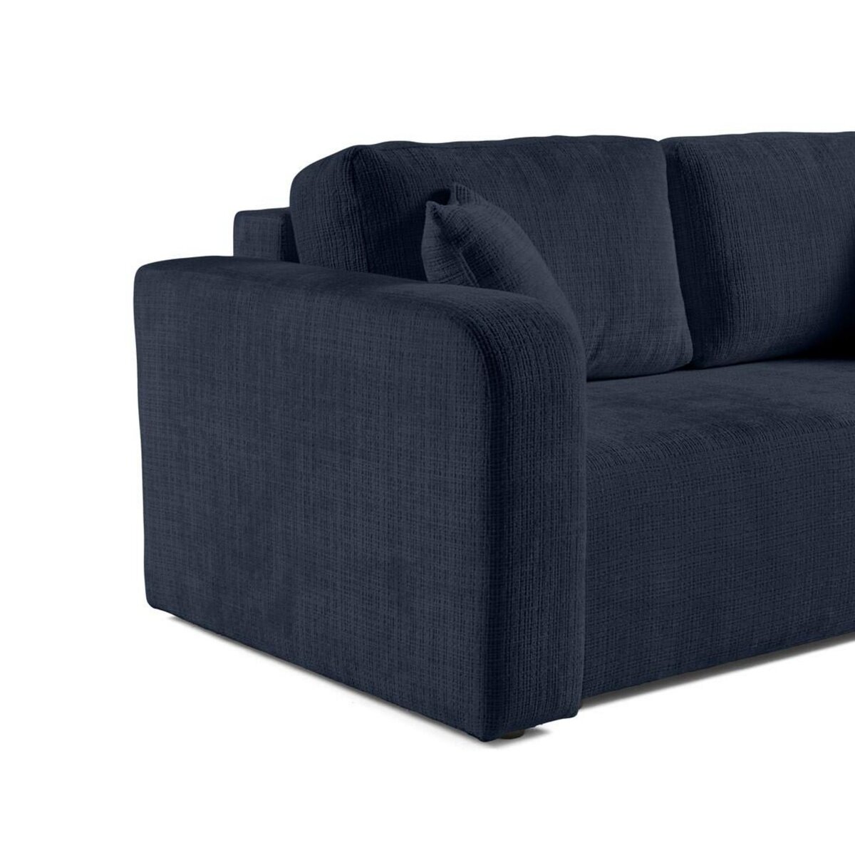 BEST MOBILIER Miro - canapé droit 2 places - en velours texturé