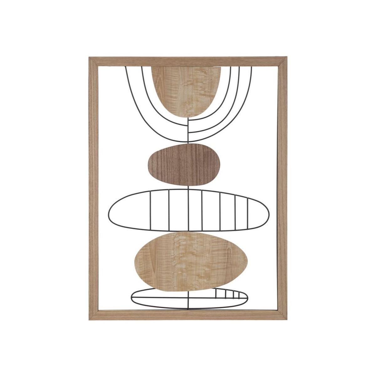 Paris Prix Décoration Murale Encadrée  Astroy  80cm Naturel