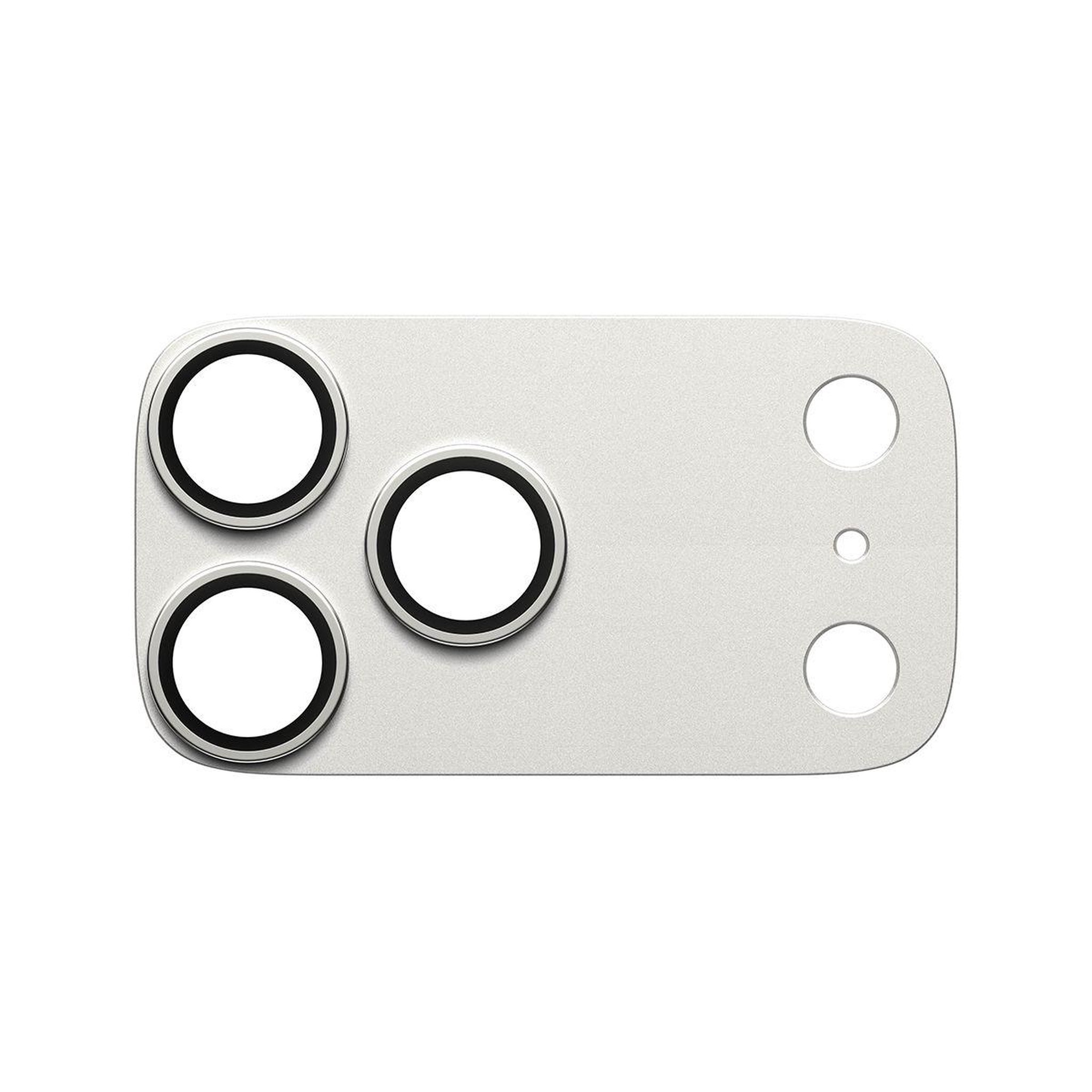 Voir la diapositive 4 : PANZERGLASS Protège objectif iphone 17 pro max protège obj silver