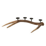 Paris Prix Chandelier Branche en Résine  Antlers  65cm Marron