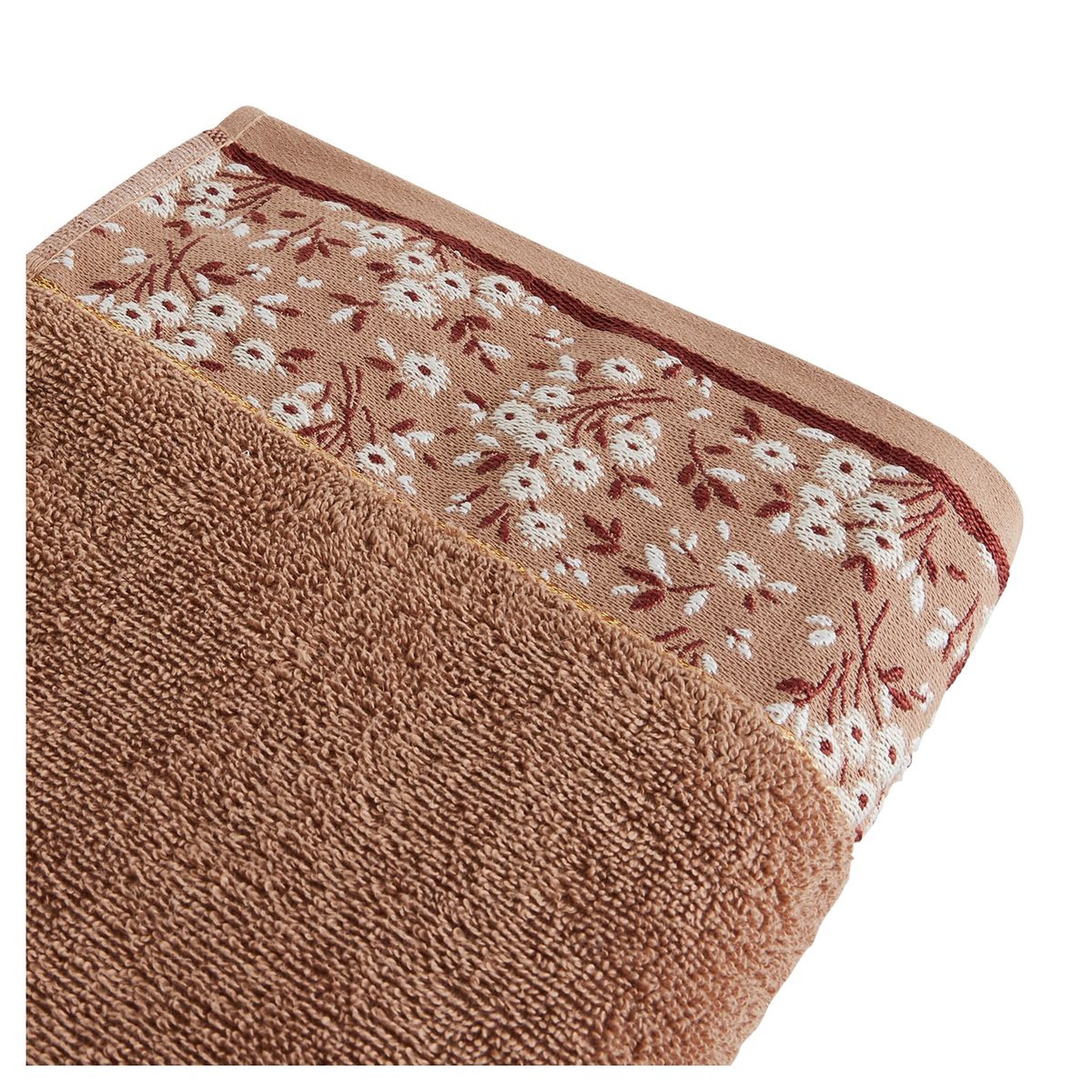 Voir la diapositive 2 : ACTUEL Maxi drap de bain fantaisie en coton 500 g/m²