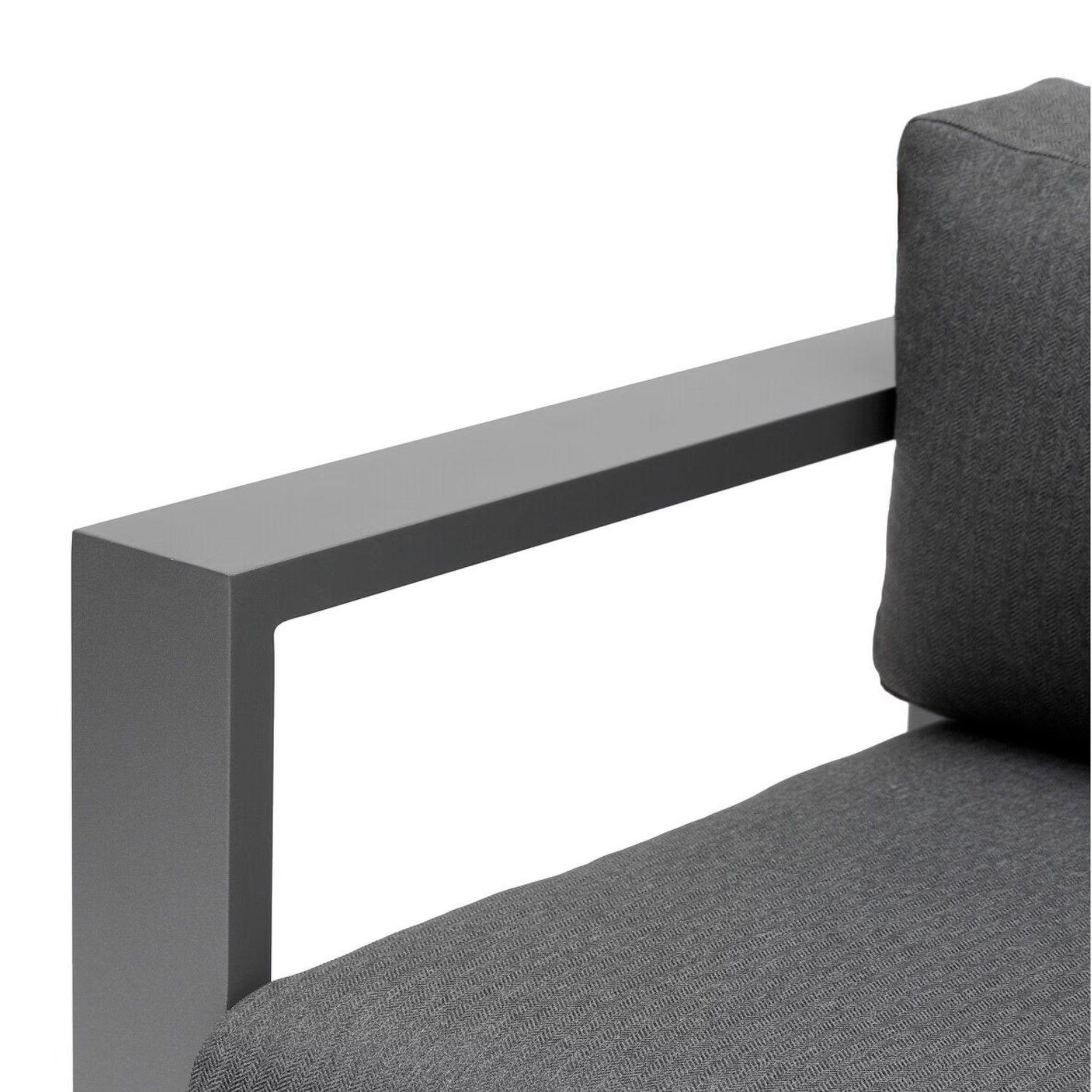 Voir la diapositive 3 : HESPERIDE Fauteuil de salon de jardin en aluminium Allure