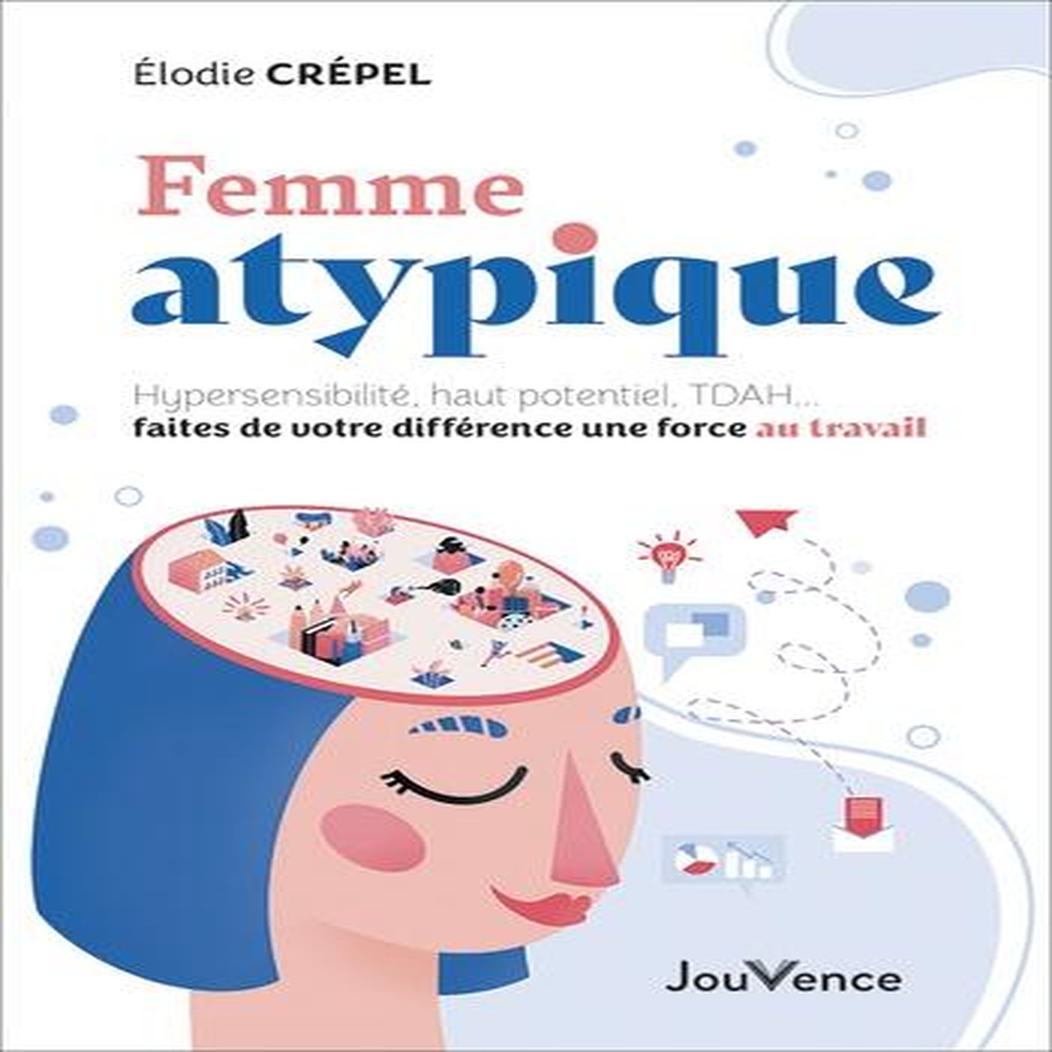 FEMME ATYPIQUE. HYPERSENSIBILITE, HAUT POTENTIEL, TDAH... FAITES DE VOTRE DIFFERENCE UNE FORCE AU TRAVAIL, Crépel Elodie