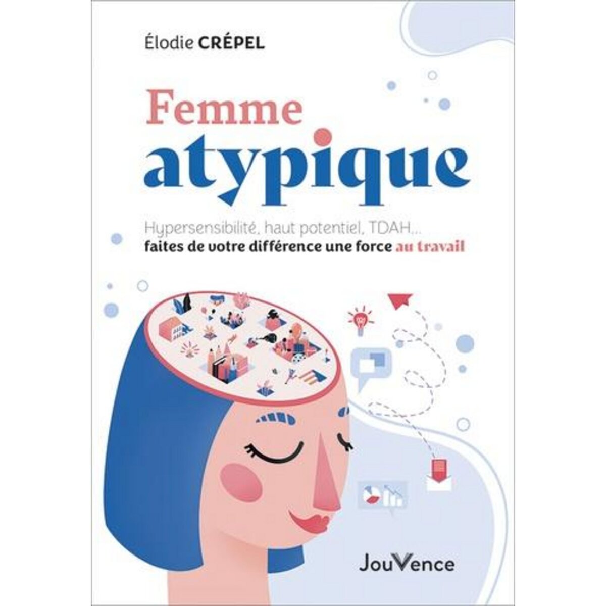 FEMME ATYPIQUE. HYPERSENSIBILITE, HAUT POTENTIEL, TDAH... FAITES DE VOTRE DIFFERENCE UNE FORCE AU TRAVAIL, Crépel Elodie
