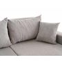 Voir la diapositive 6 : BEST MOBILIER Valos - canapé panoramique en u - 7 places - convertible avec coffres - en velours côtelé