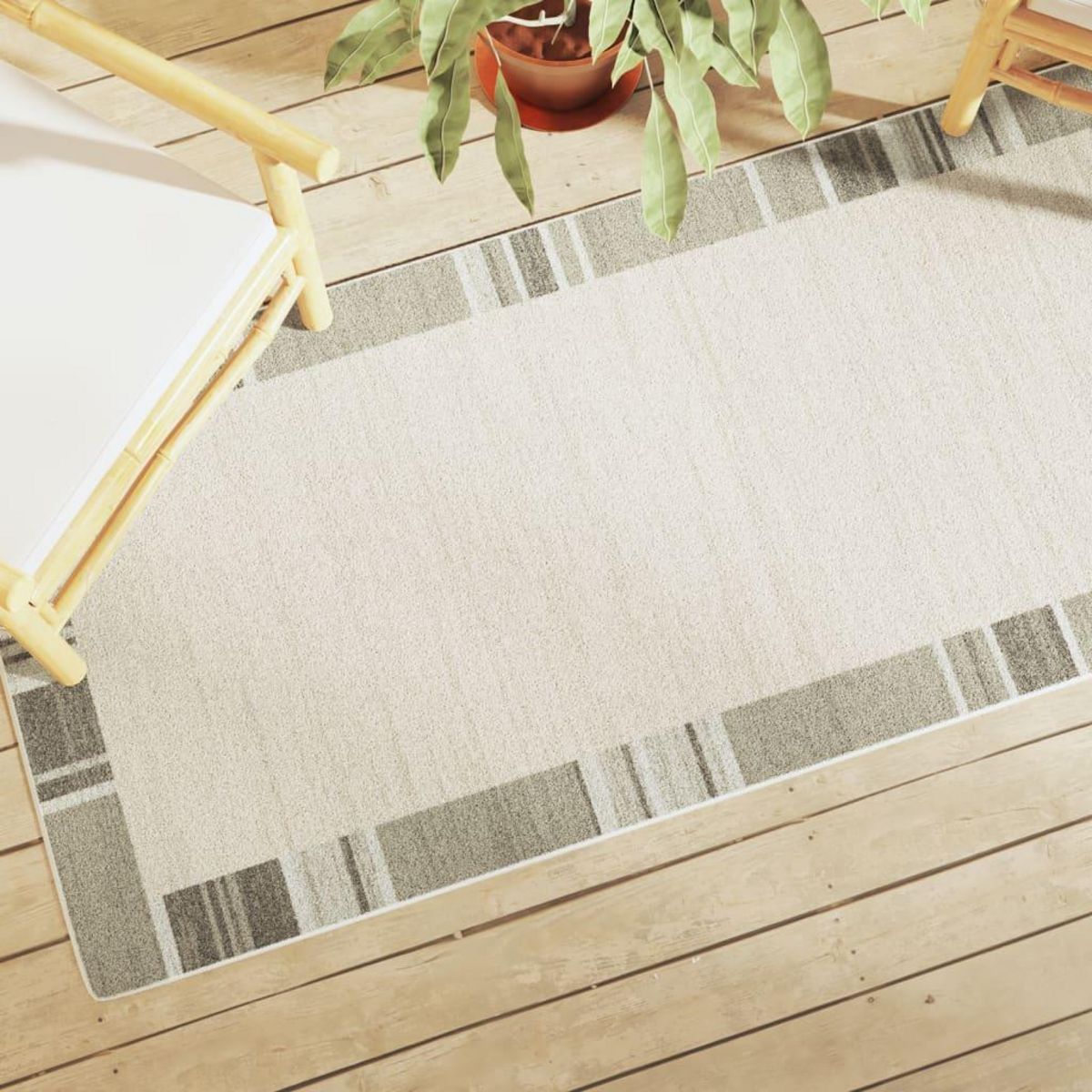 VIDAXL Tapis interieur exterieur a poils courts 80x300 cm antiderapant