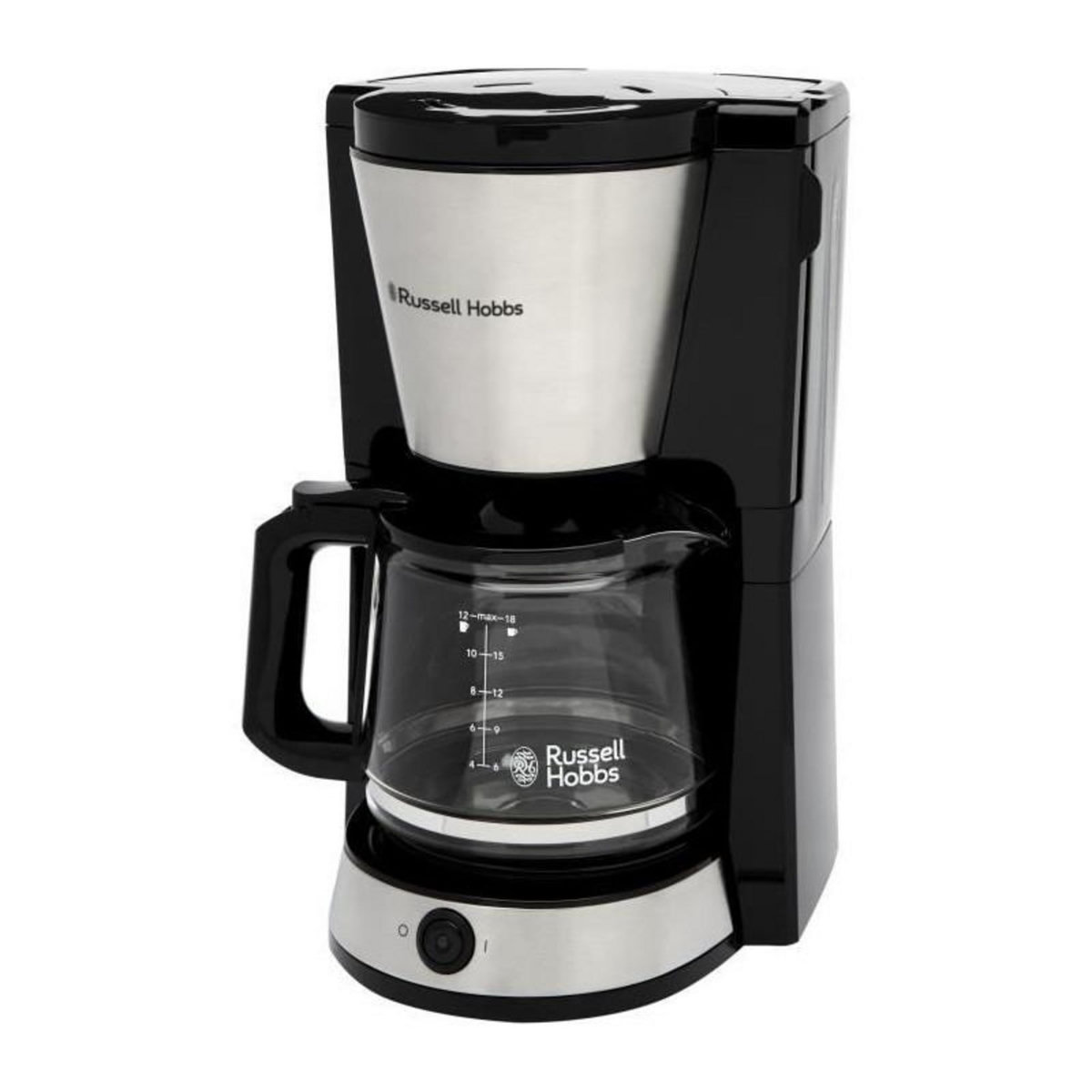 Russell Hobbs Cafetiere - RUSSELL HOBBS - HEATON - 1,25 L - Noir / Inox