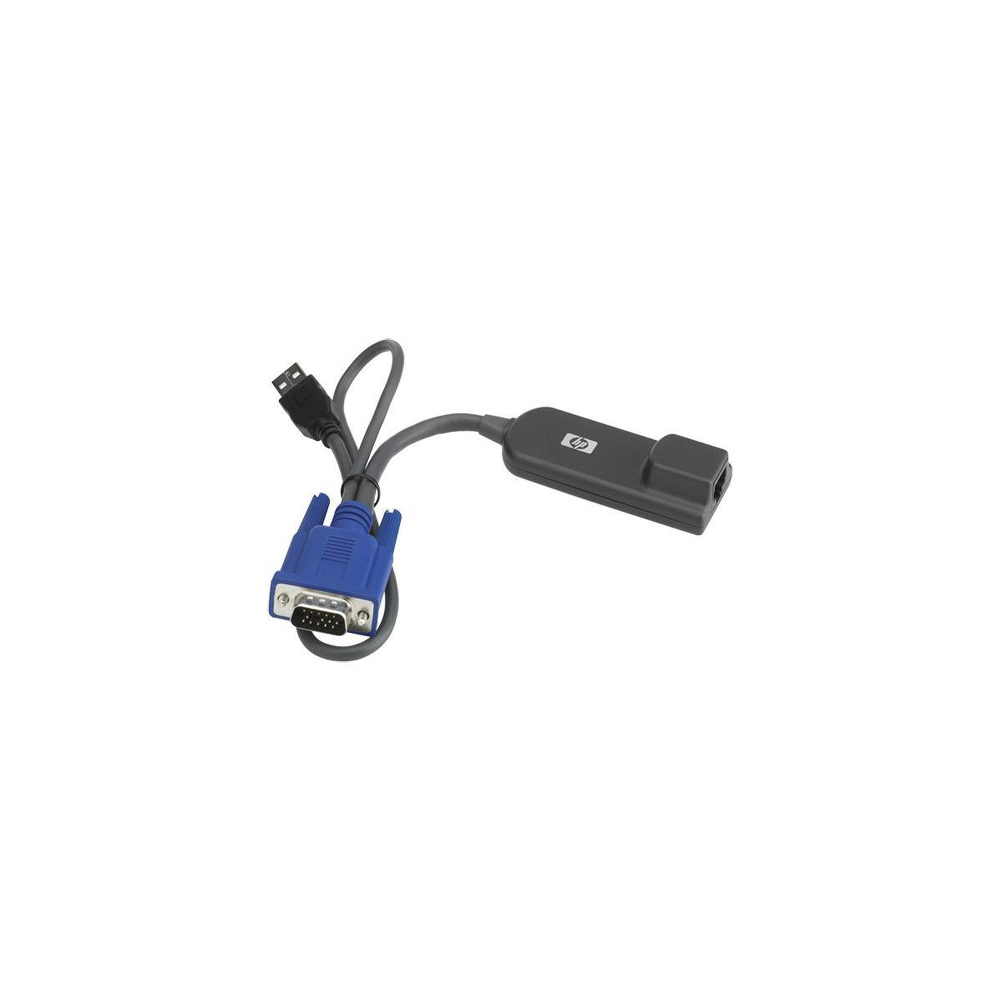 Voir la diapositive 2 : HPE HPE KVM Console USB Interface Adapter câble kvm Noir