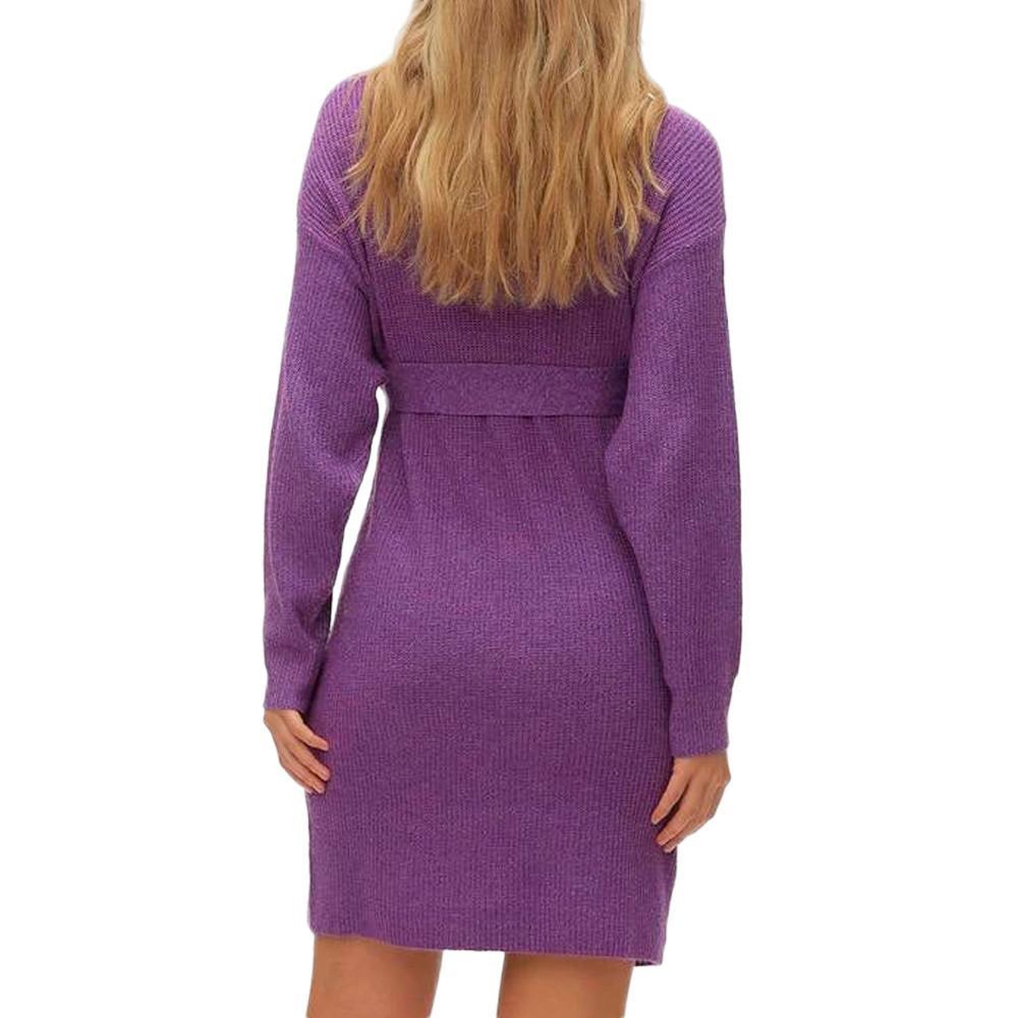 Voir la diapositive 2 : MAMALICIOUS Robe de Grossesse Violette Femme Mamalicious Vala